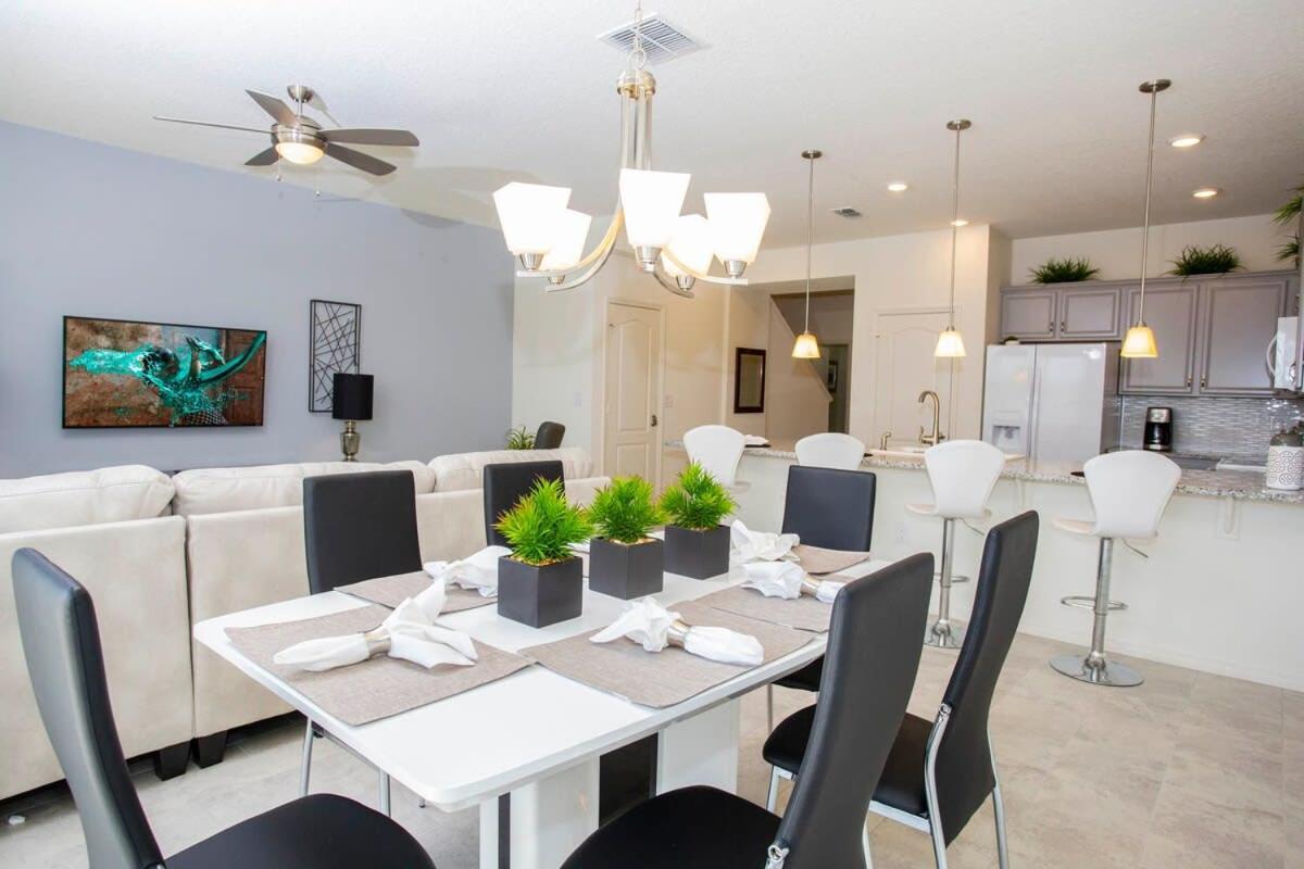 Four Bedroom Close To Disney 5149A คิสซิมมี ภายนอก รูปภาพ